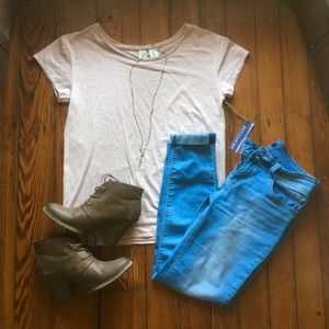 Light Pink Artisan Ny T-shirt